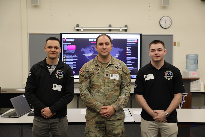 CTNG cyber team hosts cybersecurity class at local high school