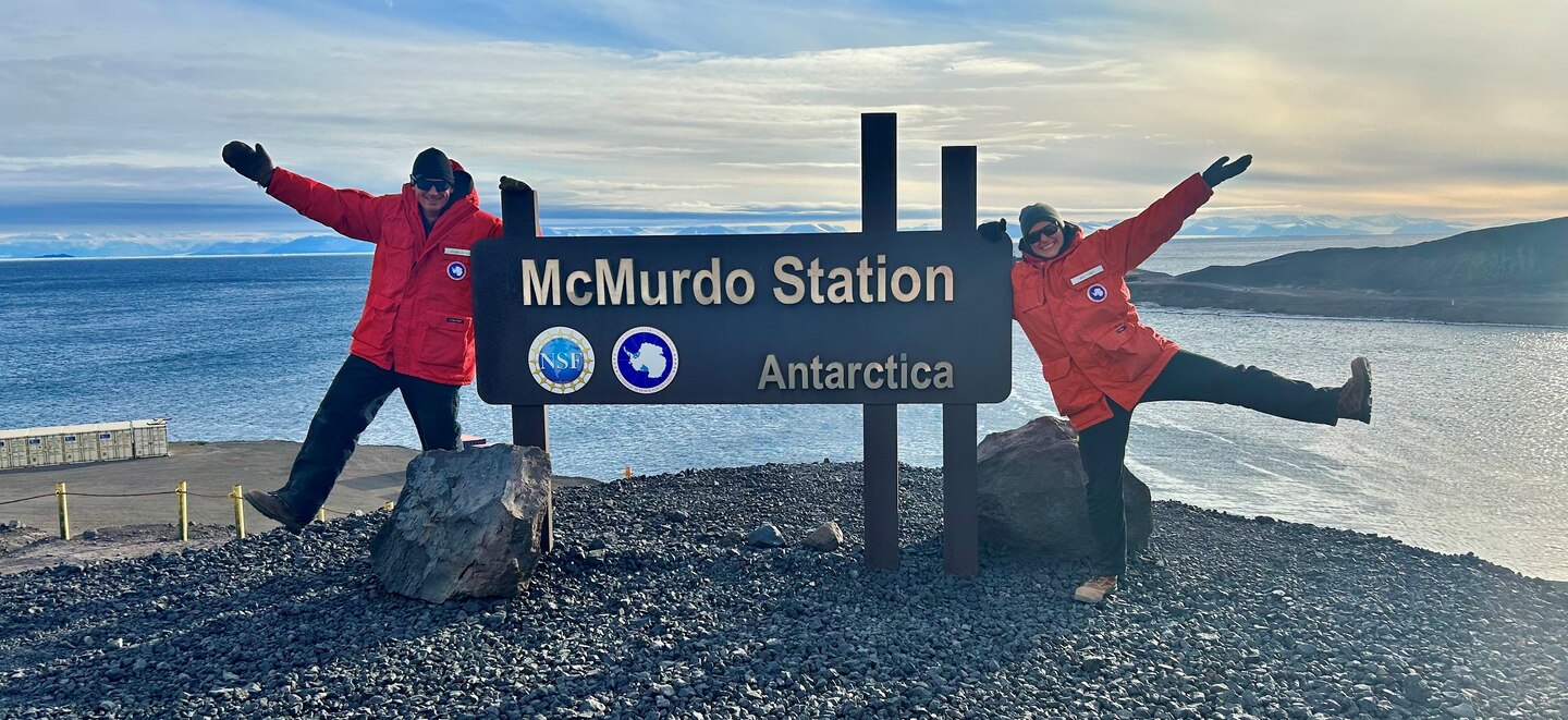 Amy Steiner, chief of the Geotechnical and Materials Section, recently completed a temporary duty trip to McMurdo Station in Antarctica, where she supported the installation of a marine resupply and cargo transport pier. The project is a collaborative effort between the USACE Marine Design Center and the National Science Foundation (NSF) that aims to enhance cargo transport capabilities in Winter Quarters Bay.