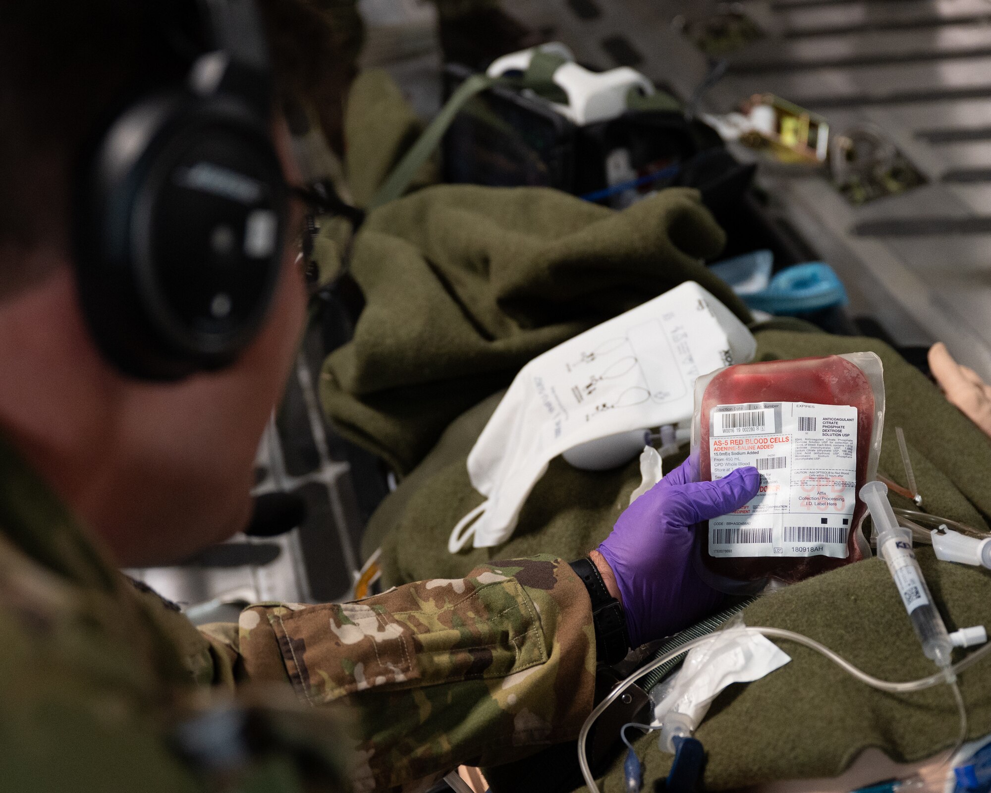 AFRC Aeromedical Squadron conducts training mission