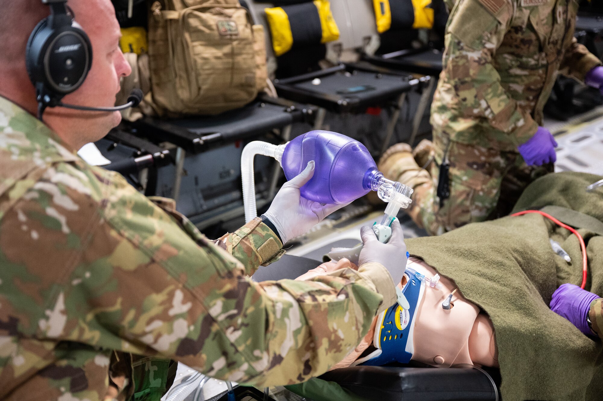 AFRC medical evacuation training mission