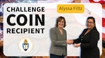 Alyssa Filtz is an auditor in the Central Region who was recently recognized for her hard work, dedication and willingness to take on new challenges. Left to right: Ms. Joni Youngberg, Alyssa Filtz