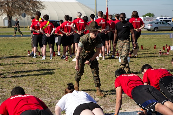 Future Marines Test Mettle on Blount Island