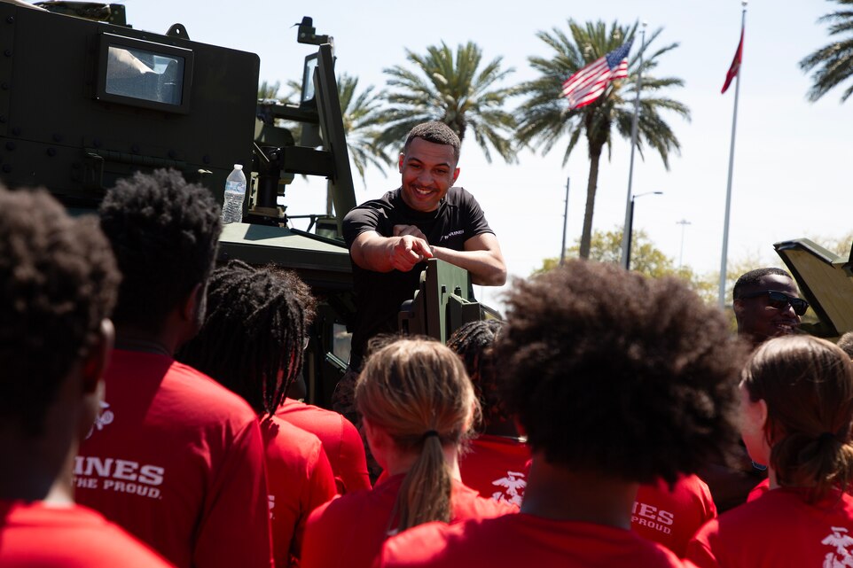 Future Marines Test Mettle on Blount Island