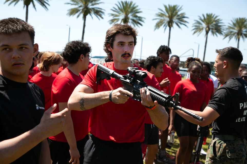 Future Marines Test Mettle on Blount Island