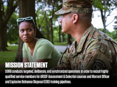 Operators Wanted: SORB Navigating the Recruiting Challenges Facing the Army