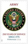 The U.S. Postal Service announces stamps celebrating the 250th anniversaries of the U.S. Army, U.S. Navy and U.S. Marine Corps on March 6, 2025.