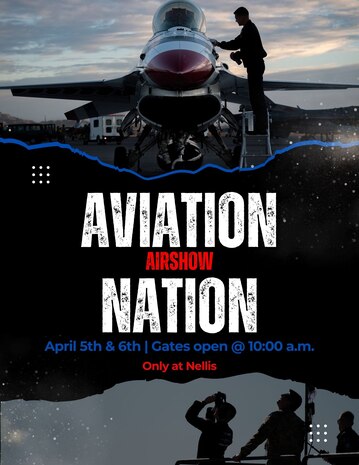 Graphic for Aviation Nation 2025