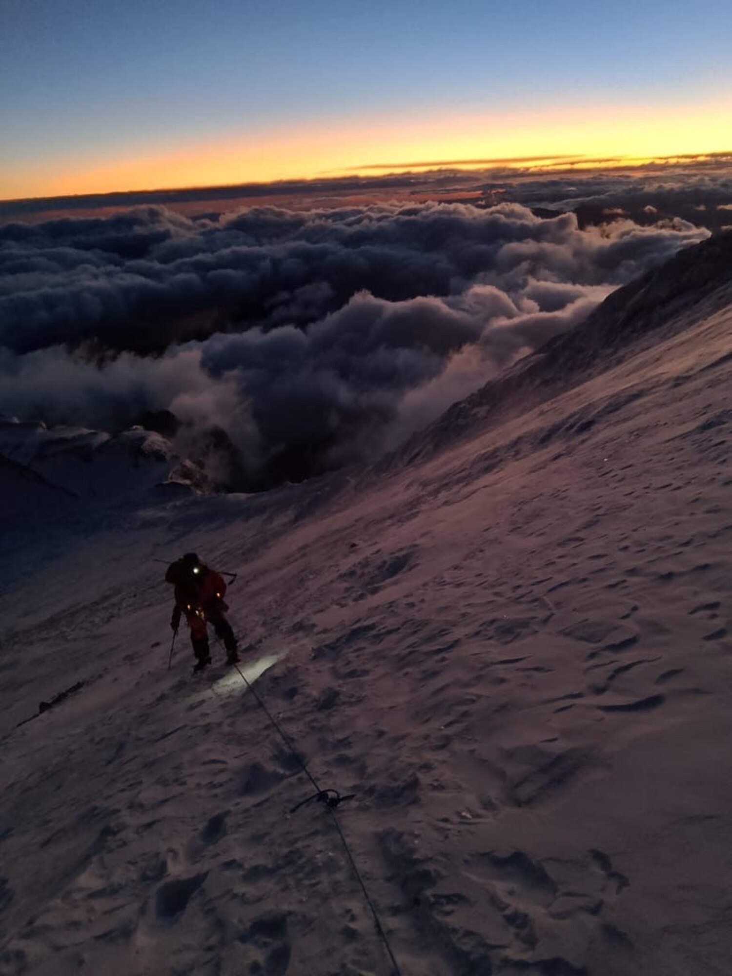 Col. Shannon Phares climbs Aconcagua