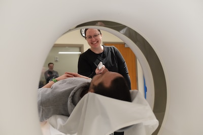 Staff Sgt. Carlie Pack, a 68P Radiology Specialist assigned to the Evans Army Community Hospital Radiology Department, is ready for her upcoming deployment, thanks to a recent collaboration with a local Colorado Springs hospital. Memorial Hospital Central in Colorado Springs stepped in to provide training on a Computed Tomography, or CT, scanner that wasn’t available at Fort Carson.