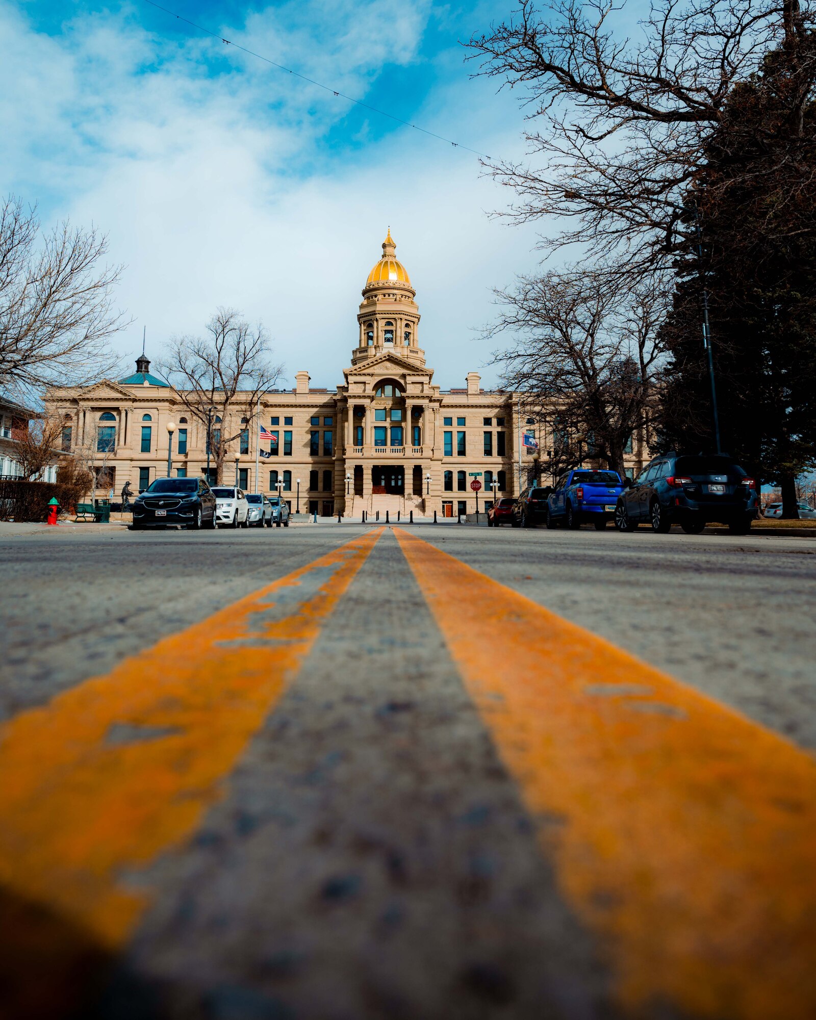 Pictured is the Wyoming State Capitol in Cheyenne, Wyoming, March 20, 2025.