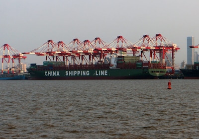 CSCL Arctic Ocean from afar