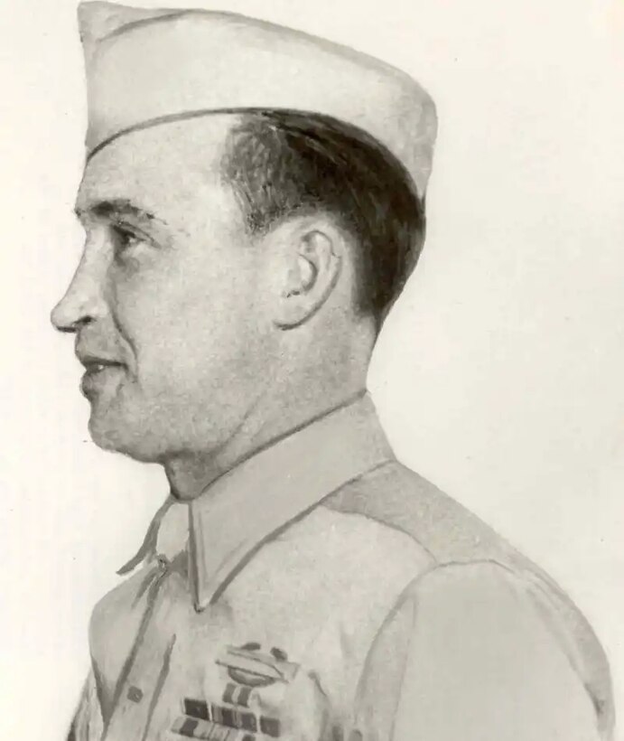Tech Sergeant Theodore Beauford, Medal of Honor Recipient, Battle of Okinawa, WWII.