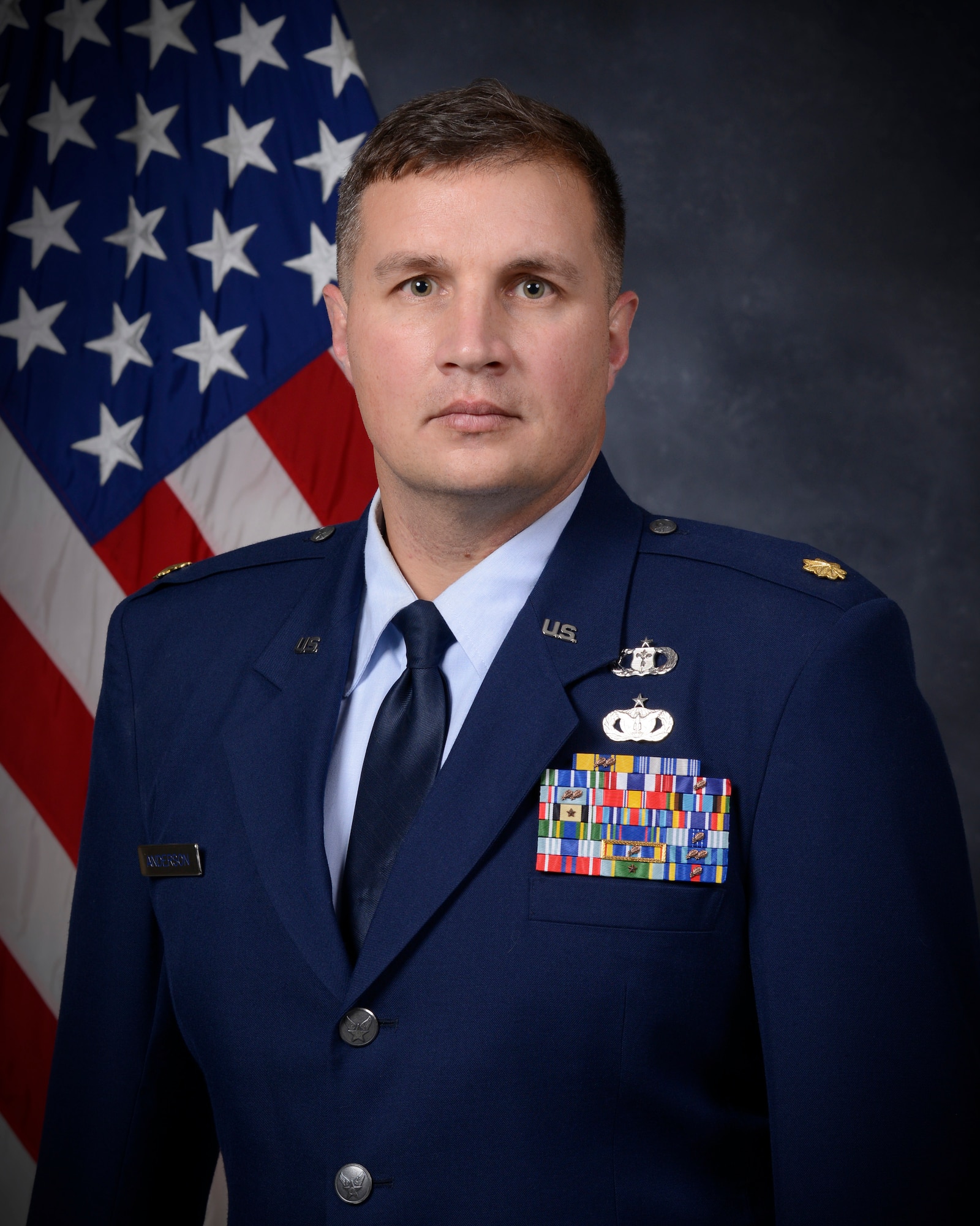 Photo of MAJ RICHARD ANDERSON, USAF