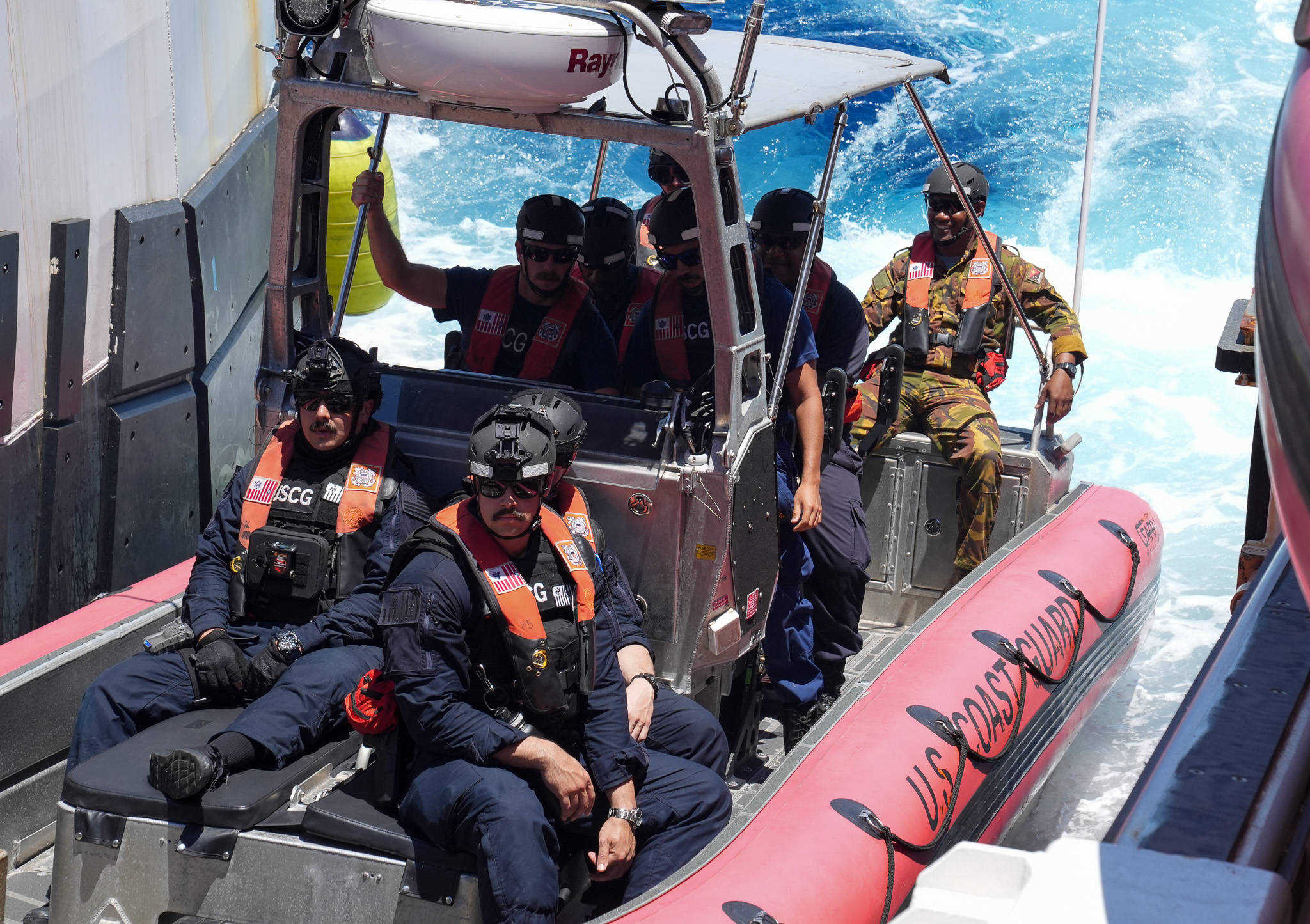 U.S. Coast Guard cutter promotes regional security in the Pacific