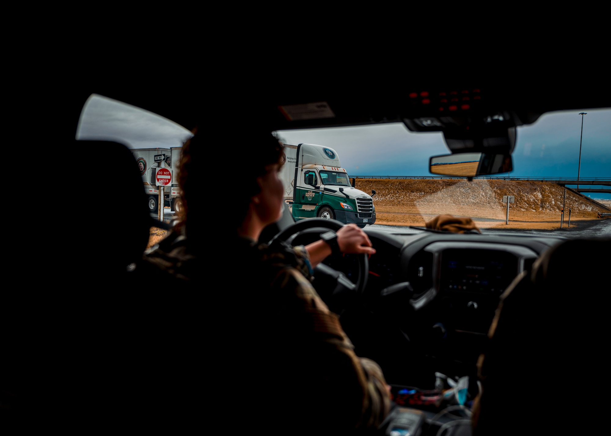 CRF supports the protection and security of military assets during movements both to and from the 90th Missile Wing’s 9,600 square mile missile field. (U.S. Air Force photo by Staff Sgt. Michael A. Richmond)
