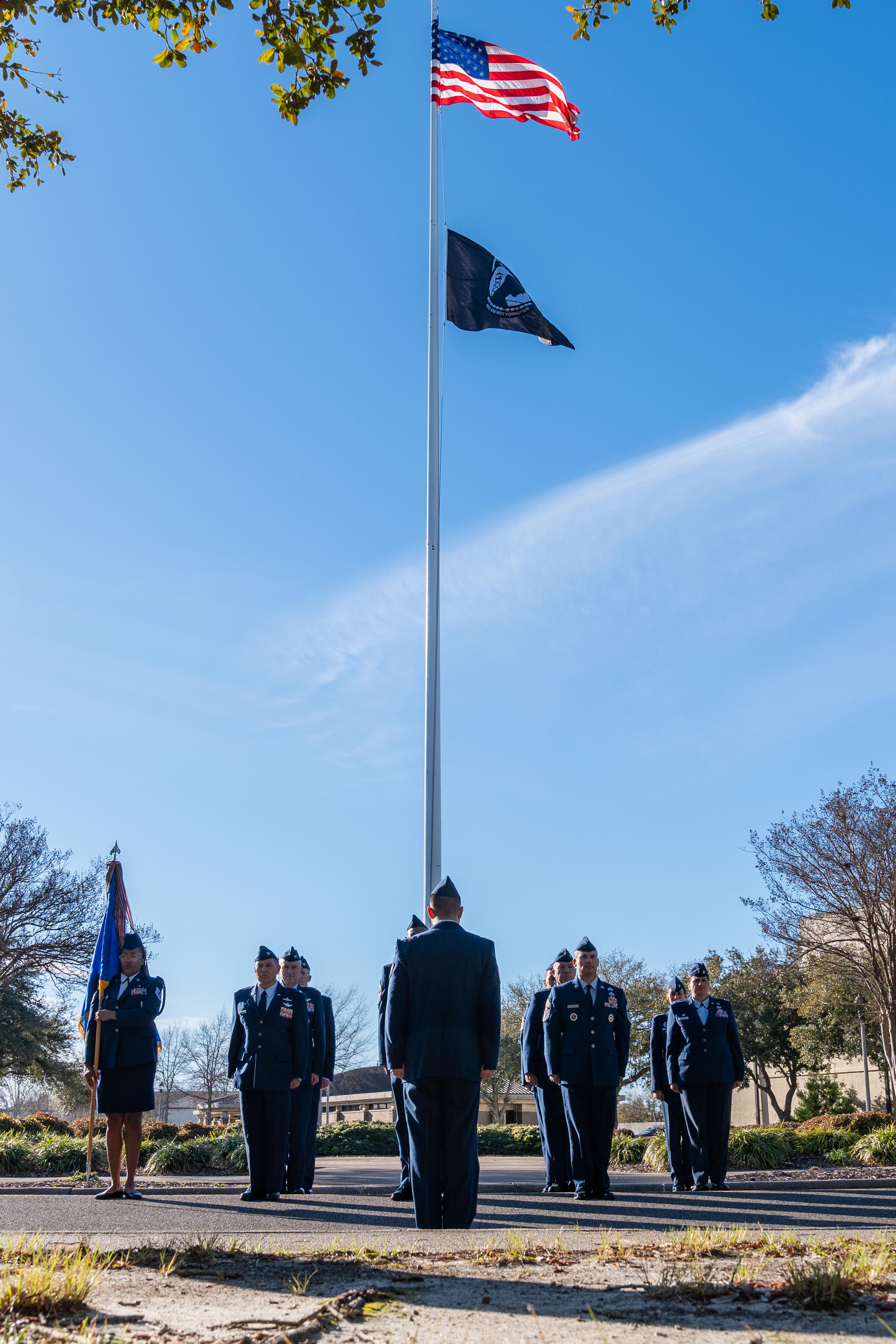 81st TRW leaders set the standard with open ranks inspection at Keesler ...