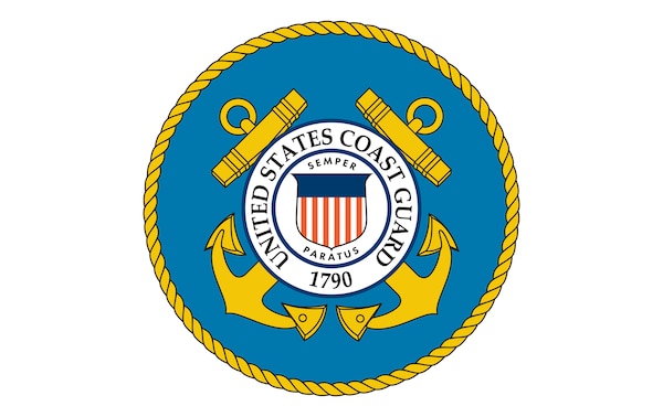 U.S. Coast Guard logo.