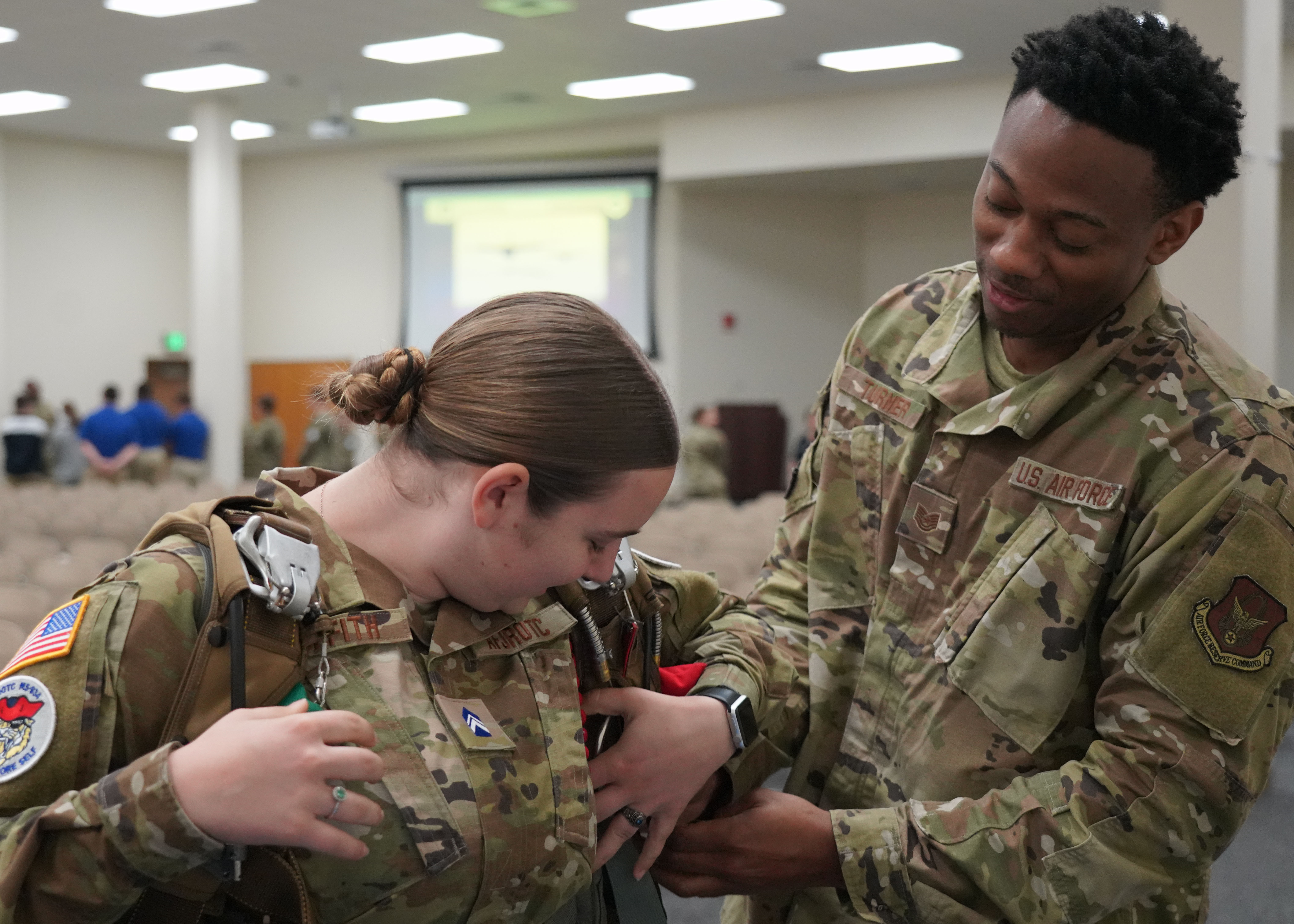 JROTC cadets experience Air Force Reserve careers at 403rd Wing
