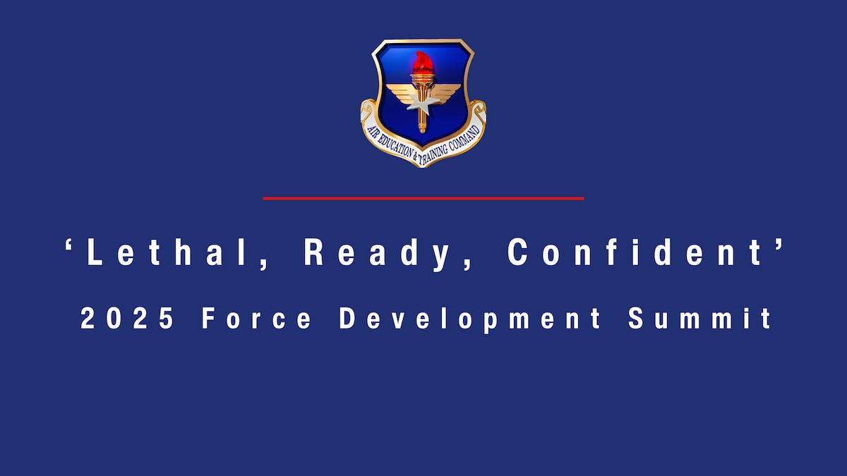 AETC shield on blue background