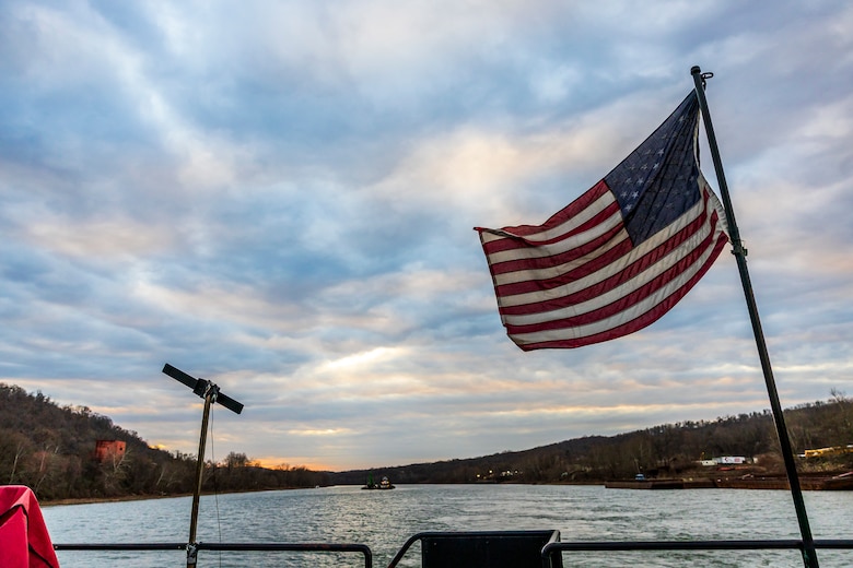 The dredging contract consists of two dredging crews that have been working six days a week since September. The crews have removed more than 314 barges of material so far, equivalent to 166,000 tons of soil, rocks and debris from the river bottom.