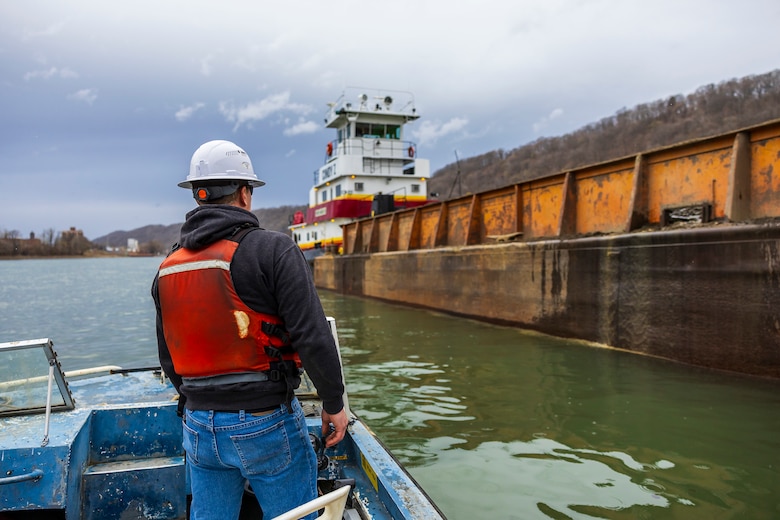 The dredging contract consists of two dredging crews that have been working six days a week since September. The crews have removed more than 314 barges of material so far, equivalent to 166,000 tons of soil, rocks and debris from the river bottom.