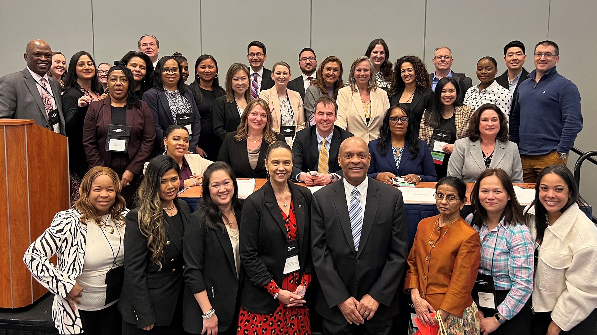 Members from the Defense Threat Reduction Agency’s (DTRA), Audit Team were announced as the winner of the Large Team Achievement Award from the Society of Defense Financial Management (SDFM), Washington Chapter at a ceremony at the Washington Convention Center, March 26th.