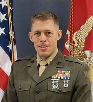 Major Dylan C. Baker, Inspector-Instructor, Company C, 4th Light Armored Reconnaissance Battalion