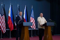 Hegseth Says U.S., Philippines Agree on Plan to Reestablish Deterrence in Indo-Pacific