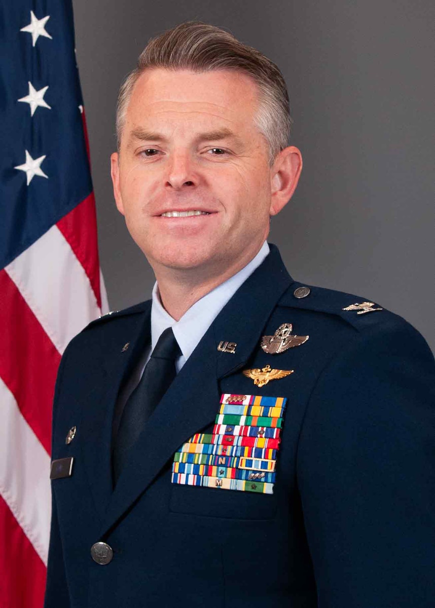 Photo of Airman in blues.