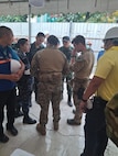 U.S. Indo-Pacific Command military personnel continue to work alongside Thai military and first responders near the collapsed State Audit Office building in Bangkok, which fell after a 7.7 magnitude earthquake affected Thailand and it's neighbor countries on March 28, 2025.