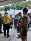 U.S. Indo-Pacific Command military personnel continue to work alongside Thai military and first responders near the collapsed State Audit Office building in Bangkok, which fell after a 7.7 magnitude earthquake affected Thailand and it's neighbor countries on March 28, 2025.