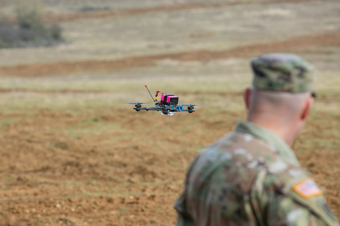 Soldiers demonstrate counter-drone tech in Germany