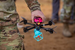 Soldiers demonstrate counter-drone tech in Germany