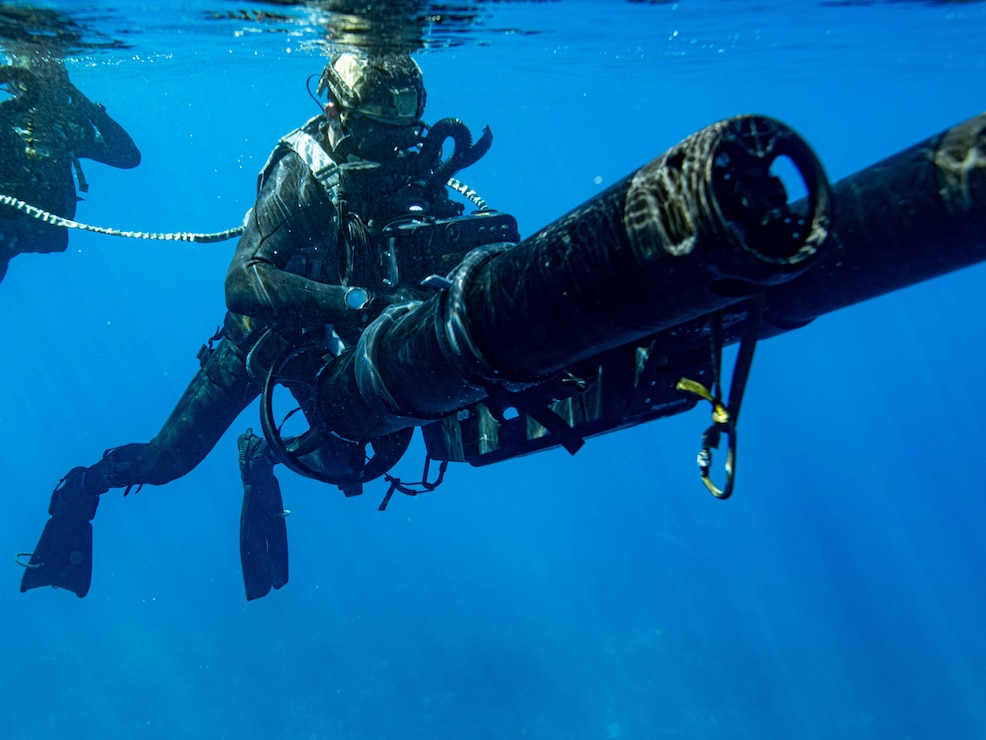 U.S. Navy SEAL Aquarius Dive Training