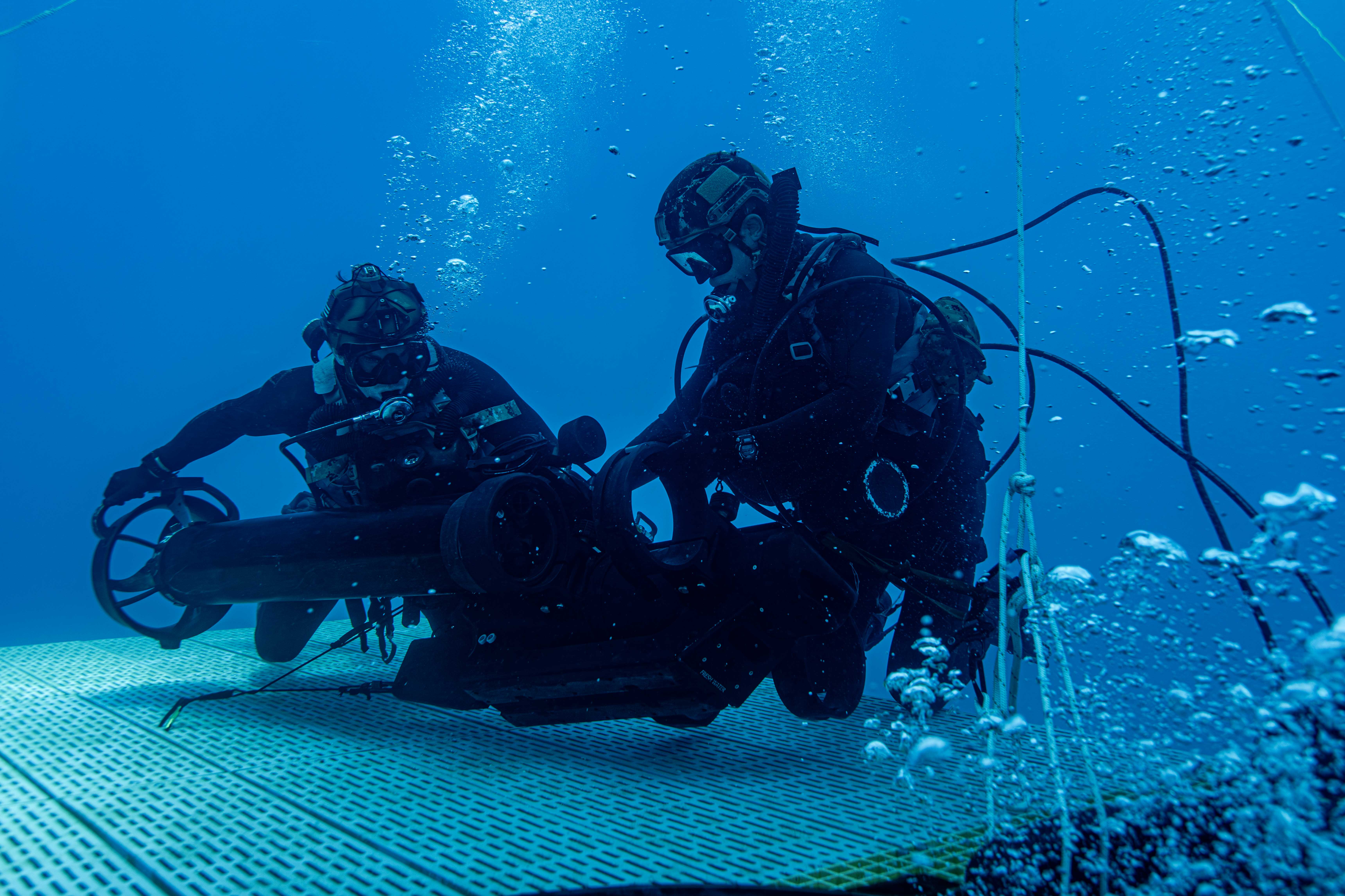 U.S. Navy SEAL Aquarius Dive Training