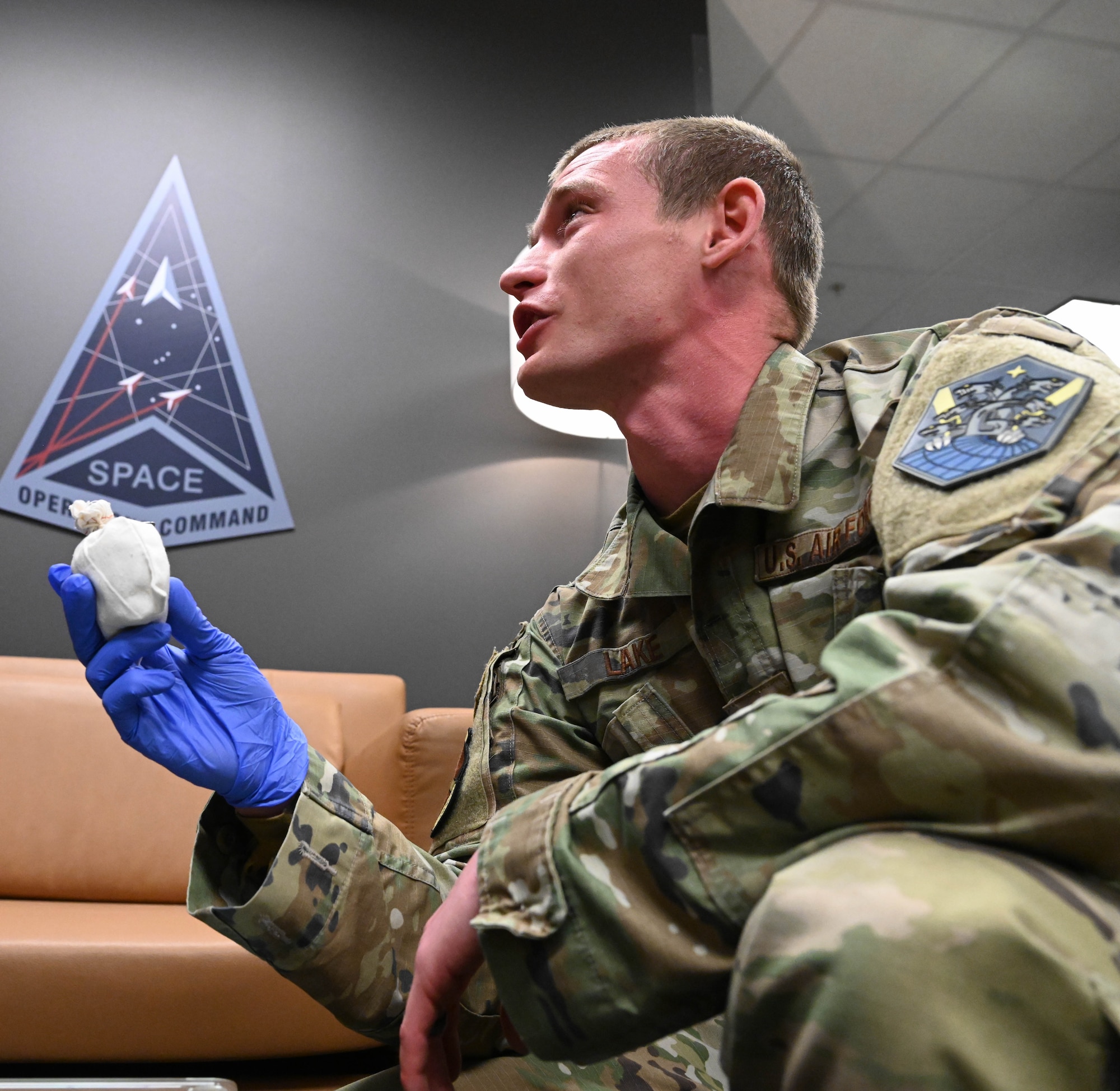 Service members serve