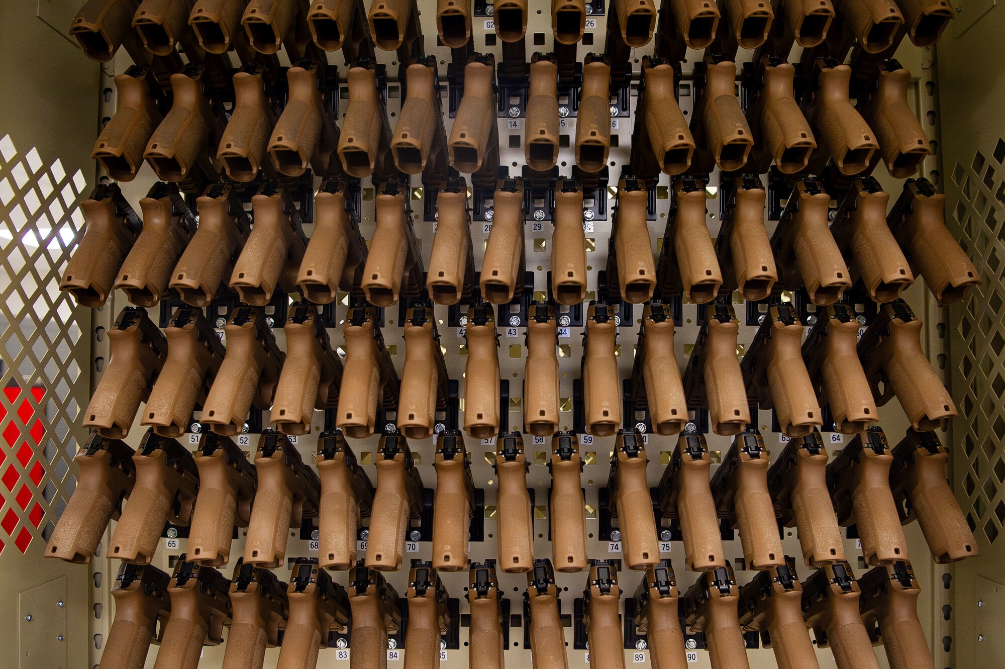 The U.S. Air Force Academy’s 10th Security Forces Squadron Combat Arms Training and Maintenance (CATM) facility recently underwent extensive renovations, significantly improving operational efficiency, training capacity, and safety. These upgrades, completed ahead of schedule, have transformed how CATM conducts weapons training, supporting Academy personnel and regional military and law enforcement agencies. (U.S. Air Force photo by Dylan Smith)