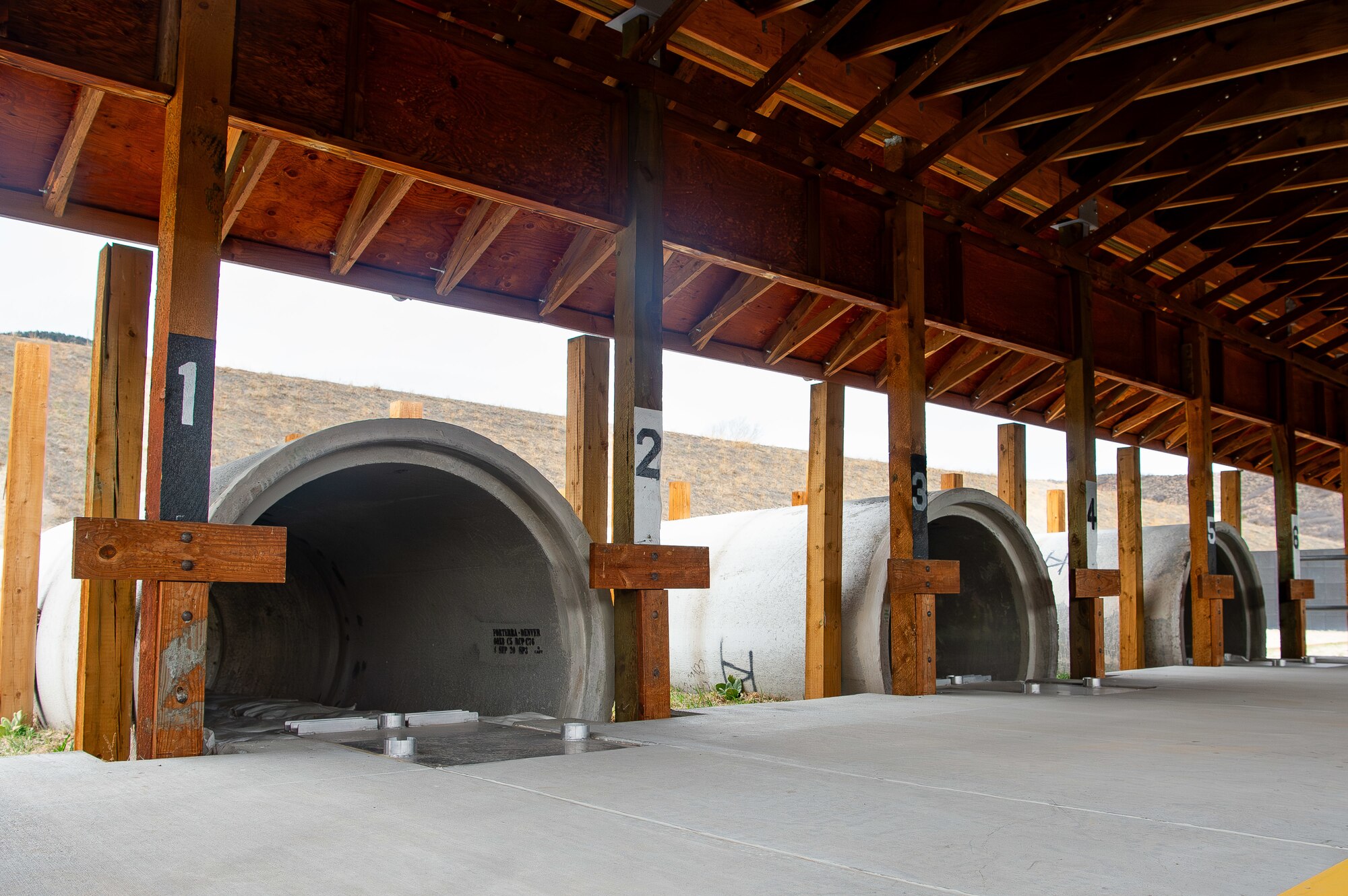 The U.S. Air Force Academy’s 10th Security Forces Squadron Combat Arms Training and Maintenance (CATM) facility recently underwent extensive renovations, significantly improving operational efficiency, training capacity, and safety. These upgrades, completed ahead of schedule, have transformed how CATM conducts weapons training, supporting Academy personnel and regional military and law enforcement agencies. (U.S. Air Force photo by Dylan Smith)
