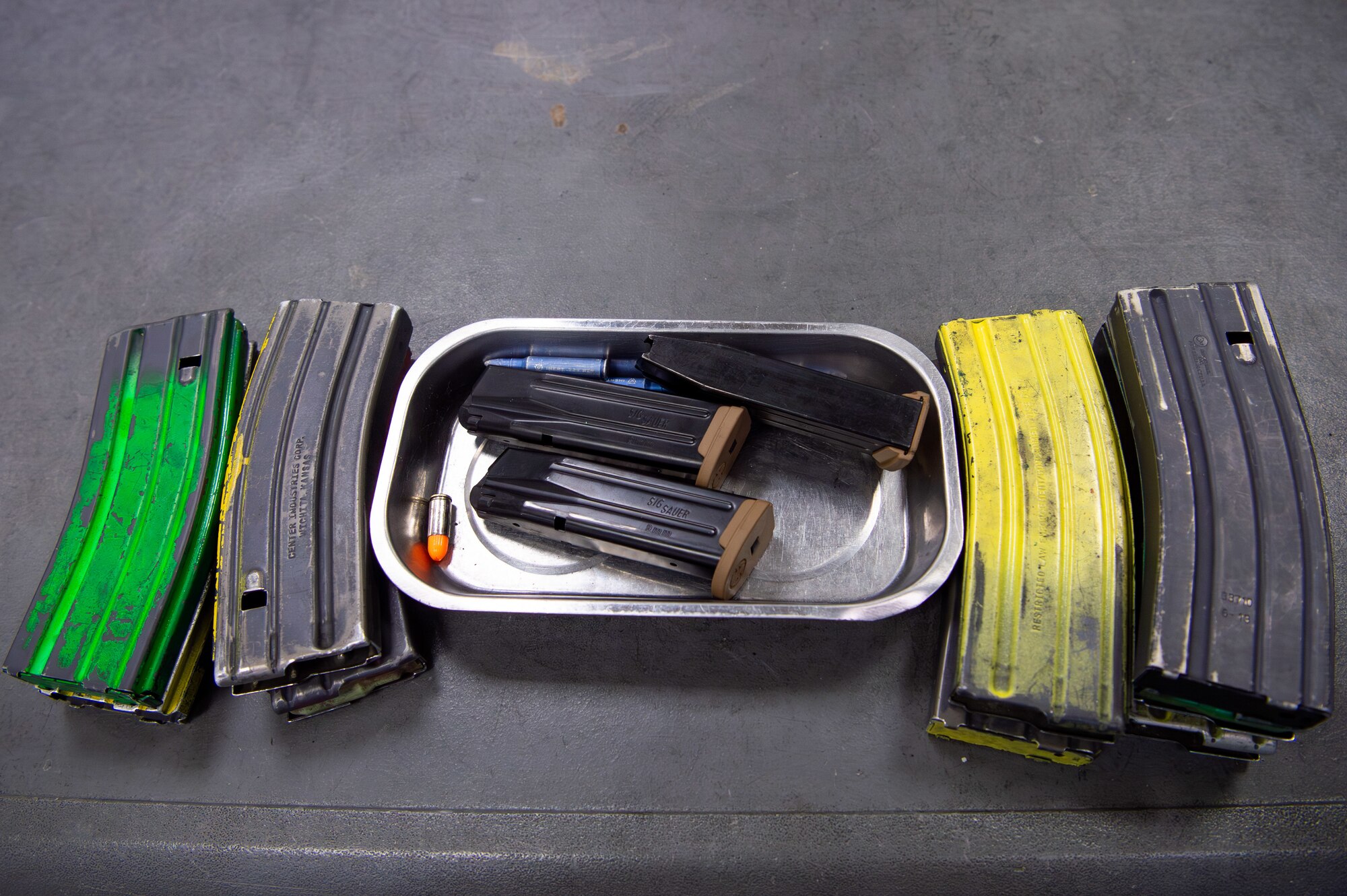 The U.S. Air Force Academy’s 10th Security Forces Squadron Combat Arms Training and Maintenance (CATM) facility recently underwent extensive renovations, significantly improving operational efficiency, training capacity, and safety. These upgrades, completed ahead of schedule, have transformed how CATM conducts weapons training, supporting Academy personnel and regional military and law enforcement agencies. (U.S. Air Force photo by Dylan Smith)