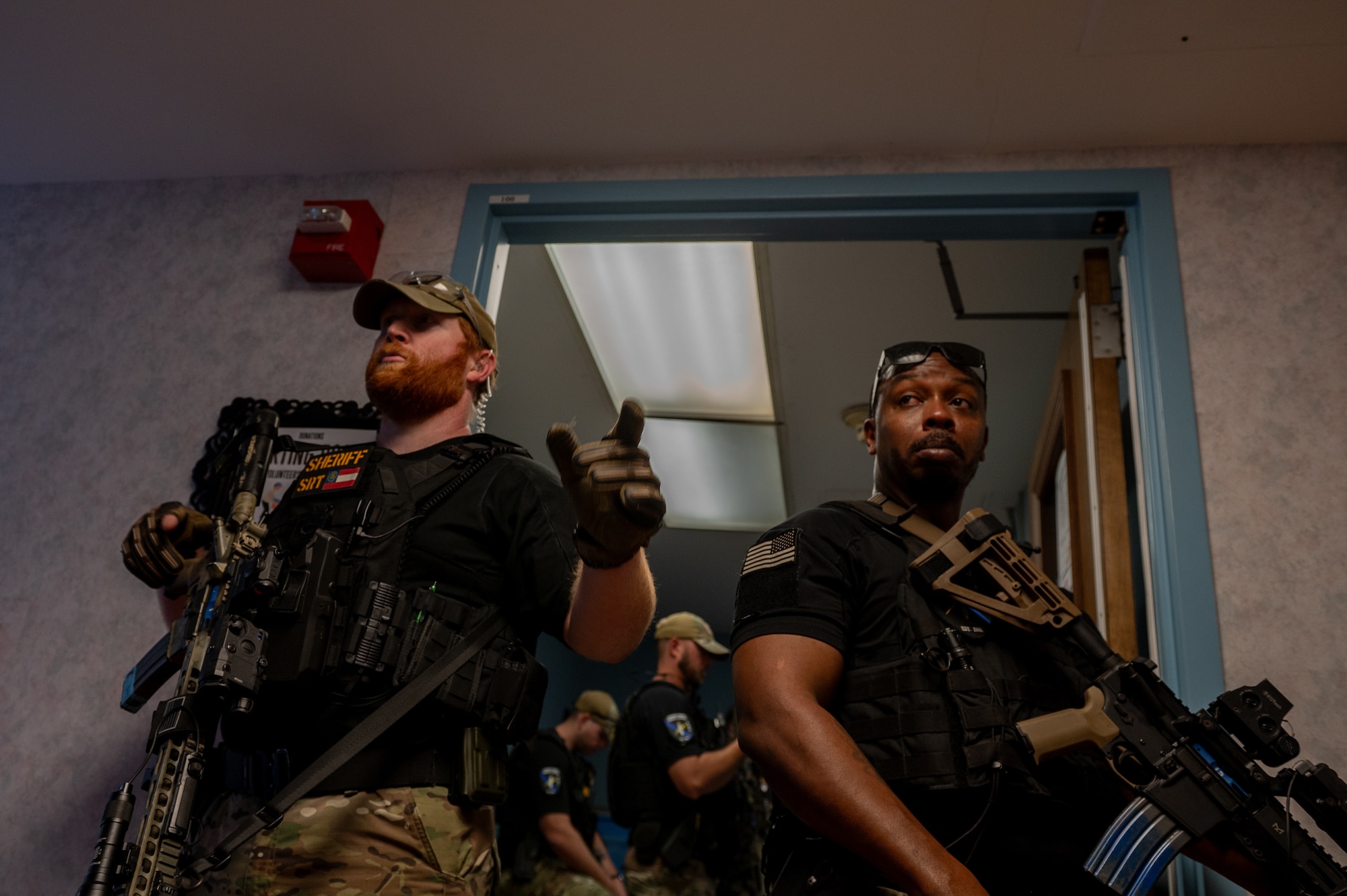 Photo of active-shooter training