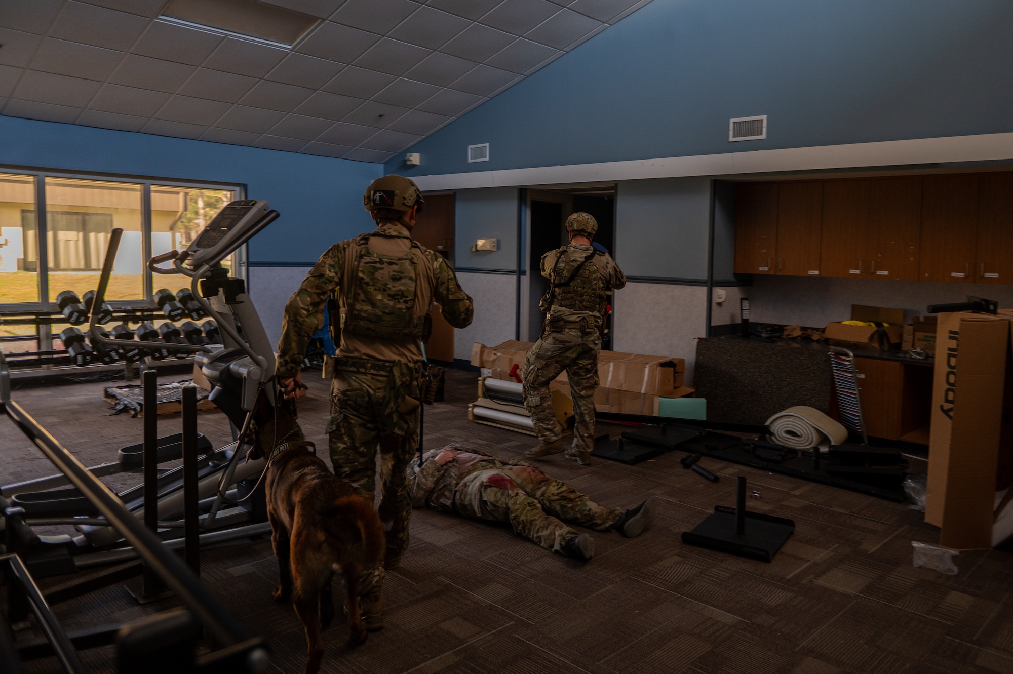 Photo of active-shooter training