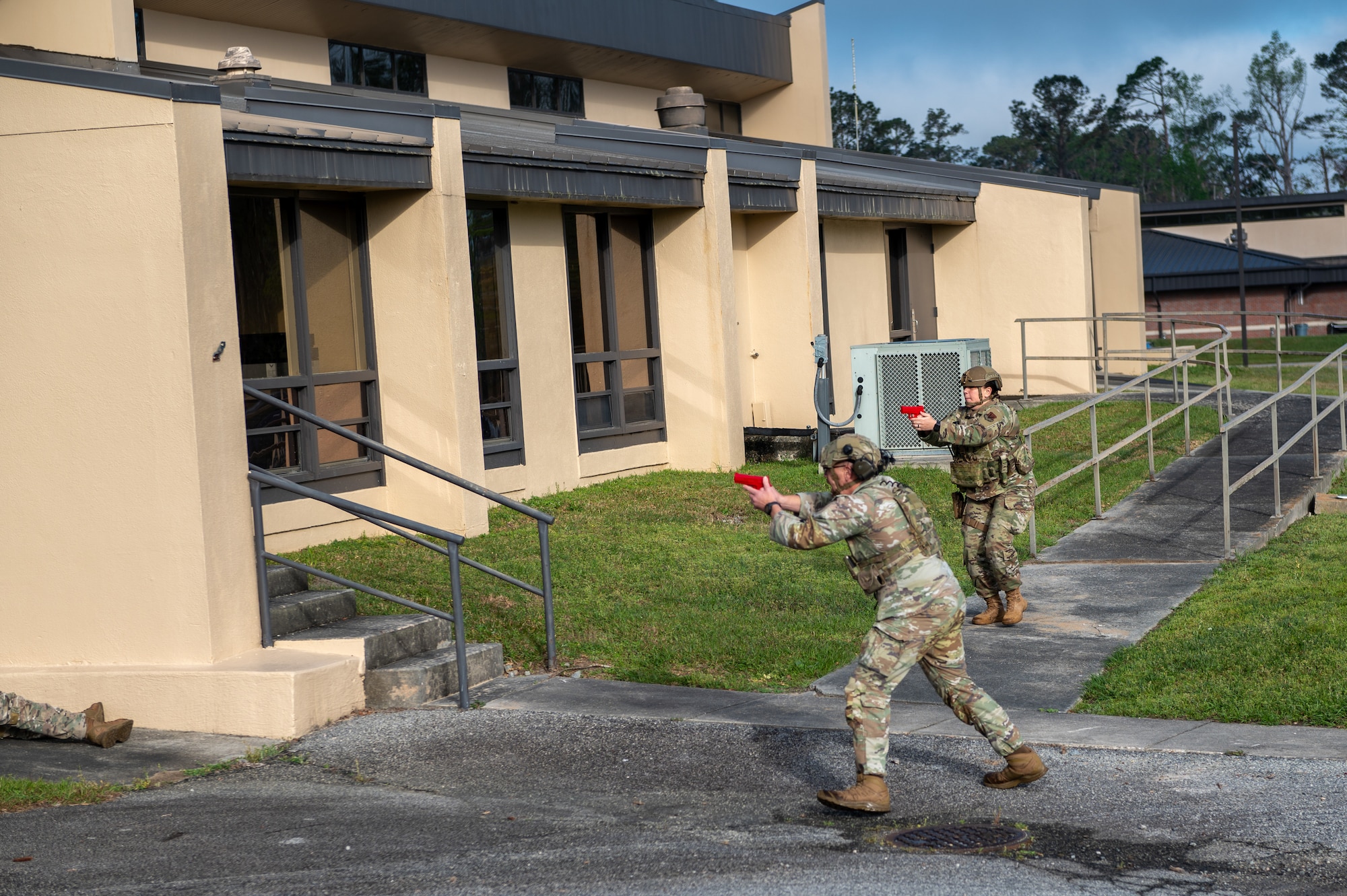 Photo of active-shooter training