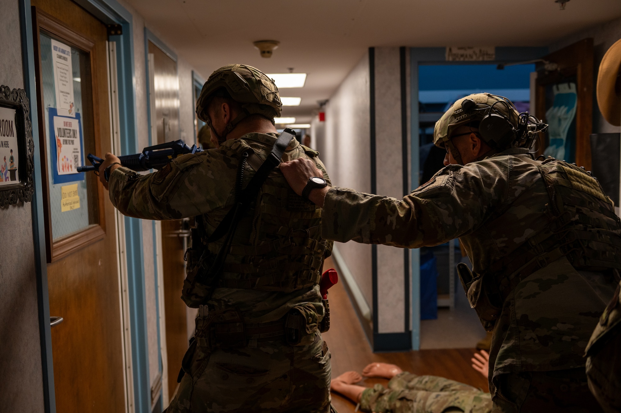 Photo of active-shooter training
