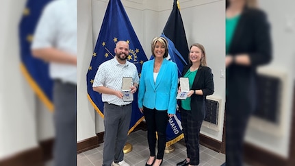 NSWC Crane employees recognized Navy-wide for establishing the Microelectronics Commons