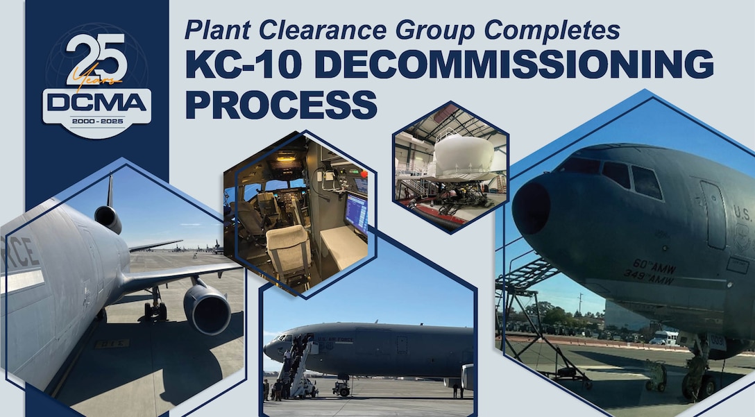Photos of decommissioned KC-10 aircraft
