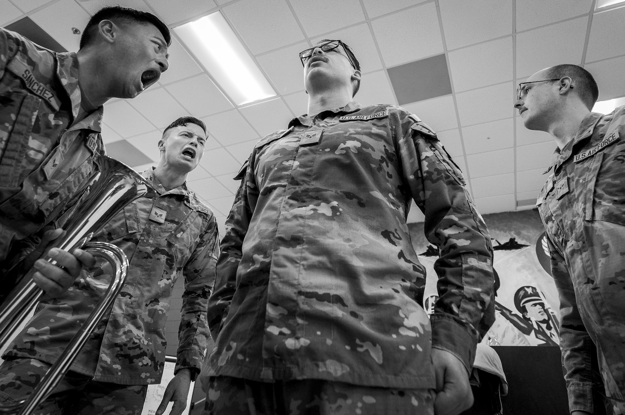 Honor Guard training Week 1