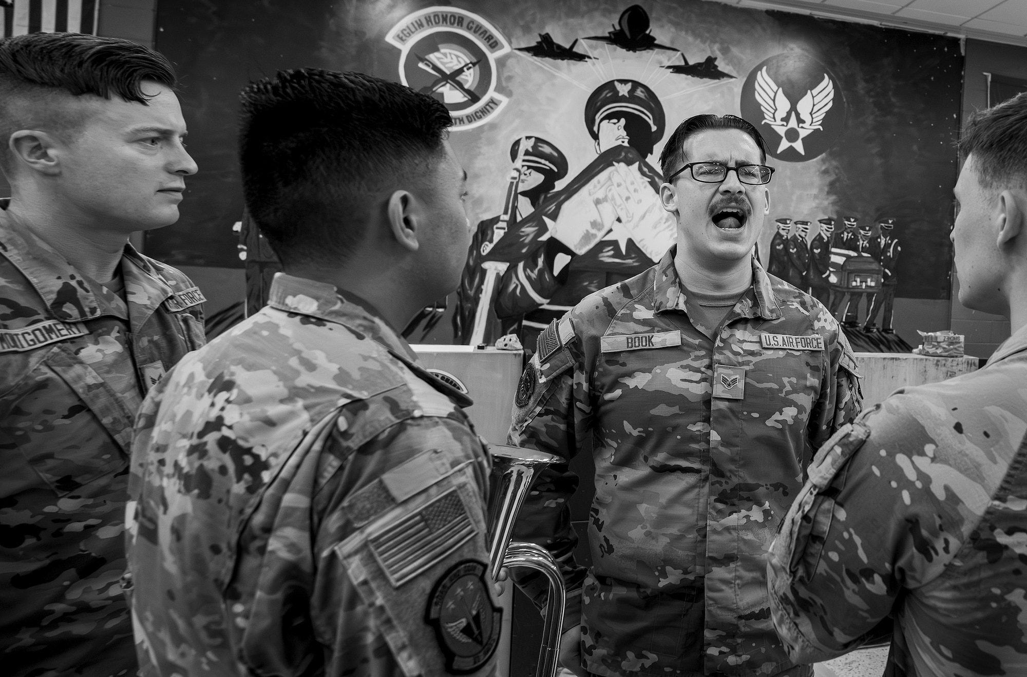 Honor Guard training Week 1