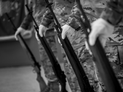 Honor Guard training Week 1