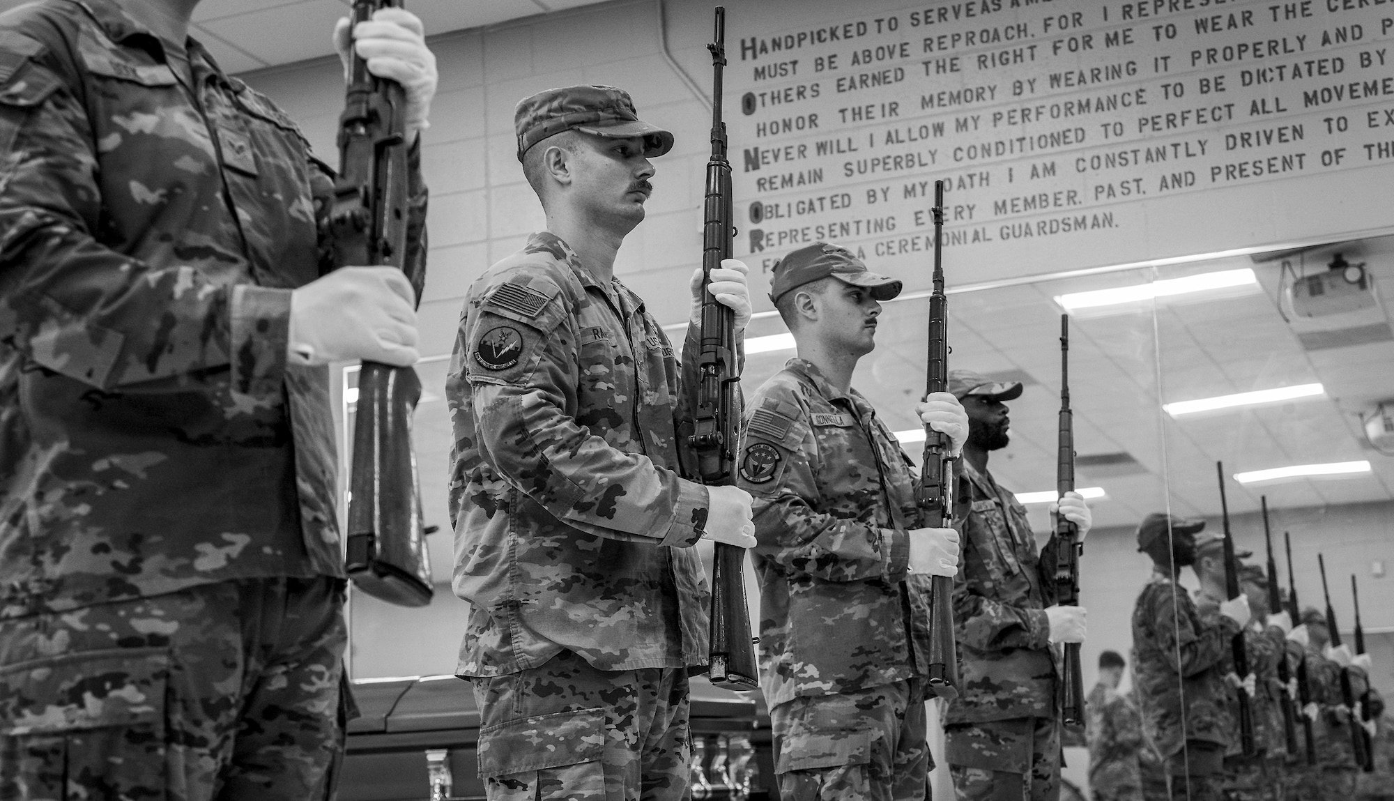 Honor Guard training Week 1