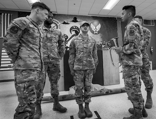 Honor Guard training Week 1